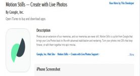 جوجل تعلن عن تطبيق Motion Stills