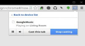 جوجل تقوم بدمج Google Cast لمتصفح Google chrome