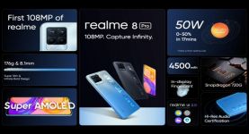 *رسميا .. realme تطلق سلسلة realme 8 بكاميرا نقية 108MP فائقة التطور والأداء الرائد