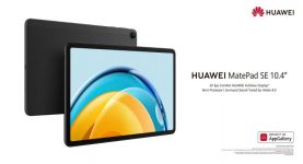 جهاز HUAWEI MatePad SE اللوحي يأتي بشاشة عرض كاملة مقاس 10.4 من هواوي مريحة للعين بدقة 2K لمشاهدة مقاطع الفيديو المفضلة لك