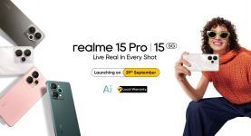 سلسلة realme 15 تقدم تجربة تصوير AI Party استثنائية وأفضل كاميرا للمستخدمين، مع realme 15 5G Pro  المدعوم بمستشعر Sony IMX896