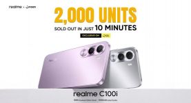 هاتف realme C100i، بطل الأداء السلس بسعة 7000 مللي أمبير، يحقق نجاحًا باهرًا على موقع نون بعد بيع 2000 وحدة منه في 10 دقائق فقط